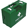 Deluxe 1-10 Persons Statutory First Aid Kit in Green Case