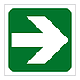 Right directional arrow (Marine Sign)