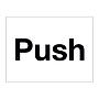 Push sign