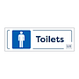 Site Safe - Male Toilets sign