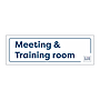 Site Safe - Meeting & Training Room sign