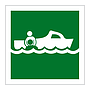 Rescue boat symbol (Marine Sign)