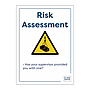 Site Safe - Risk Assessment Sign