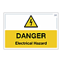 Site Safe - Danger Electrical hazard sign