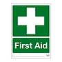 Site Safe - First aid sign