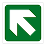 Up left directional arrow (Marine Sign)