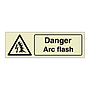 Danger Arc flash sign