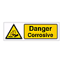 Danger Corrosive sign