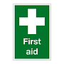 First aid sign