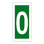 Number 0 (Marine Sign)