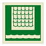 Scramble net symbol (Marine Sign)