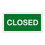 Closed (Marine Sign)