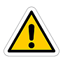 Warning symbol (Marine Sign)