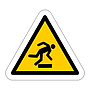 Floor level obstacle symbol (Marine Sign)