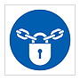 Keep locked symbol (Marine Sign)