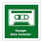 Voyage data recorder with text (Marine Sign)