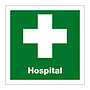 Hospital with text (Marine Sign)