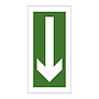 Directional arrow (Marine Sign)