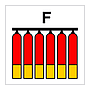 Foam fixed fire extinguishing battery (Marine Sign)