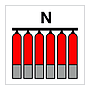 Nitrogen fixed fire extinguishing battery (Marine Sign)