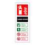 Carbon Dioxide Fire Extinguisher Identification (Marine Sign)