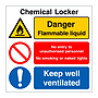 Chemical locker (Marine Sign)