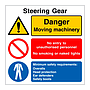 Steering gear (Marine Sign)