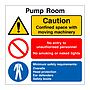 Pump room (Marine Sign)