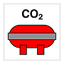 CO2 fixed fire extinguishing installation (Marine Sign)