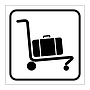 Baggage cart trolley (Marine Sign)