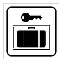 Baggage lockers (Marine Sign)
