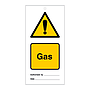 Gas tie tag Pack of 10 (Marine Sign)