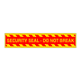 Security seal Do not break (Marine Sign)
