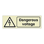 Dangerous Voltage (Offshore Wind Sign)