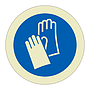 Hand protection must be worn Sheet of 12 (Offshore Wind Sign)