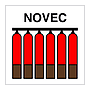Novec fixed fire extinguishing battery (Marine Sign)