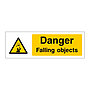 Danger Falling objects sign