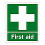 First aid sign