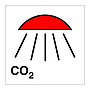 Space protected by CO2 (Marine Sign)