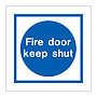 Fire door keep shut (Marine Sign)