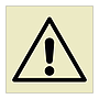 Hazard warning symbol sign