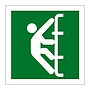 Escape ladder symbol (Marine Sign)
