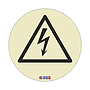 Electricity hazard warning symbol labels (Sheet of 18)