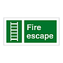 Fire Escape sign