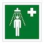 Emergency Shower symbol sign