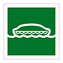 Lifeboat symbol (Marine Sign)