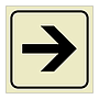 Right directional arrow (Marine Sign)