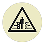 Crushing Hazard Sheet of 12 (Offshore Wind Sign)