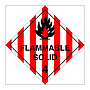 Hazard diamond Class 4.1 Flammable solid (Marine Sign)