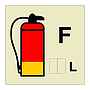 Foam fire extinguisher (Marine Sign)